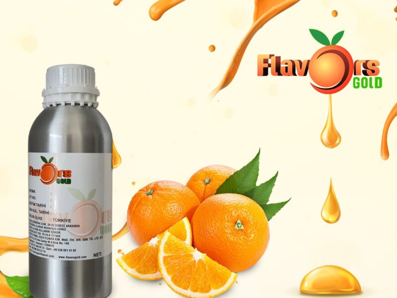 Emulsion flavors orange